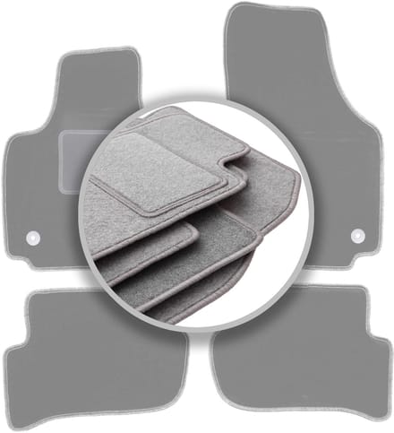 Grijze automatten voor: Seat Toledo III minivan (2004-2012)