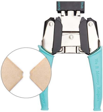 We R Memory Keepers Corner Chomper - Scallop & Stub