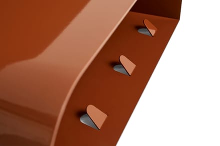 HAY Korpus Wandplank/Kapstok M - brickred