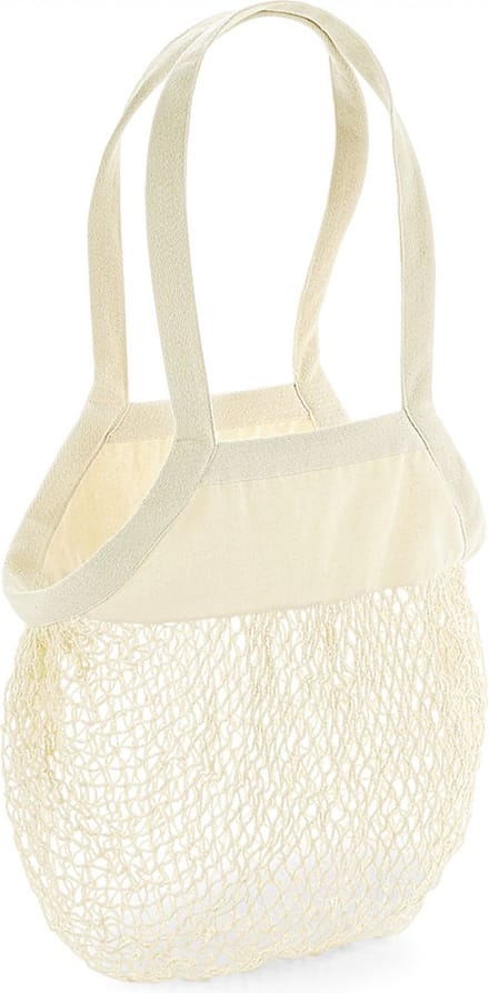 Organic Cotton Mesh Grocery Bag (Natuurlijk)