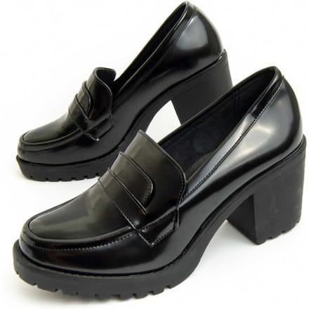 Mocasín De Tacón Para Mujer.  Montevita  Moccavita5  93936 41 zwart