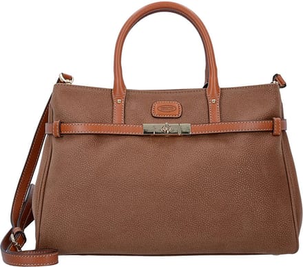 BRIC'S handtas schoudertas Life Handbag Camel bruine