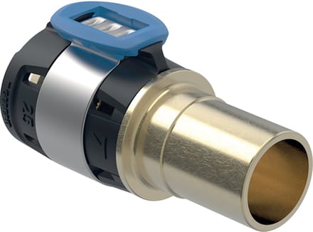 Geberit FlowFit overgang naar Geberit Mapress, met insteekeinde, DN 12 / 10, 620.230.00.1