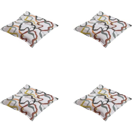 Madison zitkussen blaze - 50x50x7cm set van 4