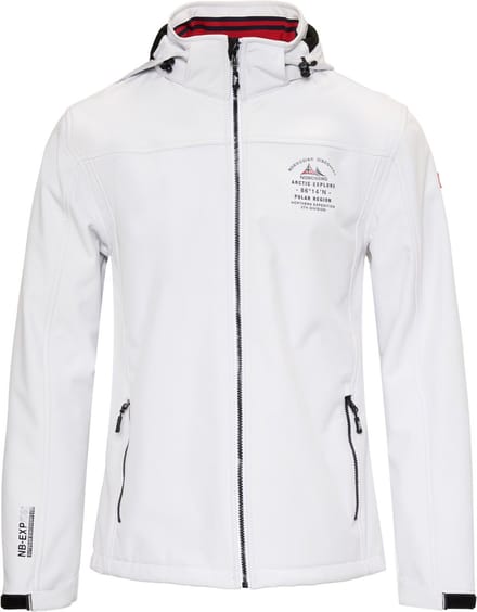 Nordberg Trond - Softshell Outdoor Zomerjas Heren - Wit - Maat XL