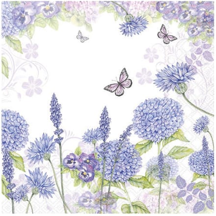 Ambiente - Lunch servetten - Purple Wildflowers