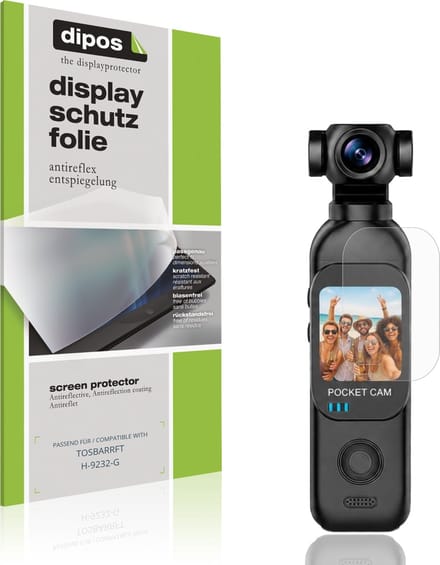 dipos – 4x Matte Beschermfolie geschikt voor TOSBARRFT H-9232-G | Krasbestendige & antireflecterende Screenprotector Ultra-Thin