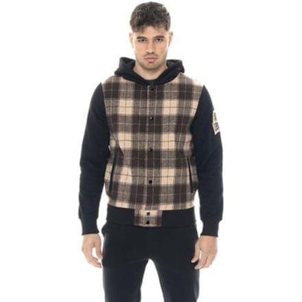 Capuchon sweaters Leone 1947 Man Tartan Fleece Vintage Dept.