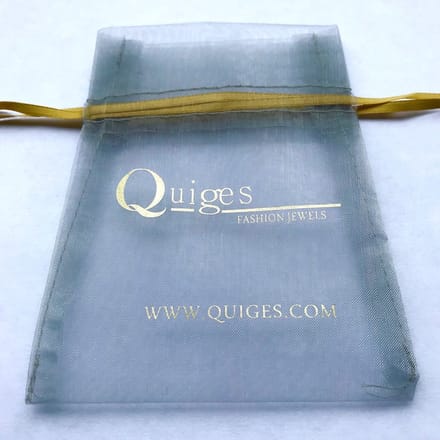 Quiges Stapelring Dames - Vulring Bruin Glitter - RVS Roségoudkleurig - Maat 20 - Hoogte 4mm