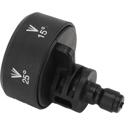 Buse de Nettoyeur Haute Pression 6 Modes Réglables Embouts de Nettoyeur Électrique de Remplacement avec Raccord Rapide 14 Pouces black