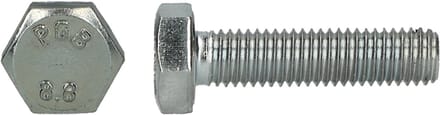 PGB-FASTENERS | Zeskanttapbout 8.8 DIN 933 M 5x20 Zn | 200 st