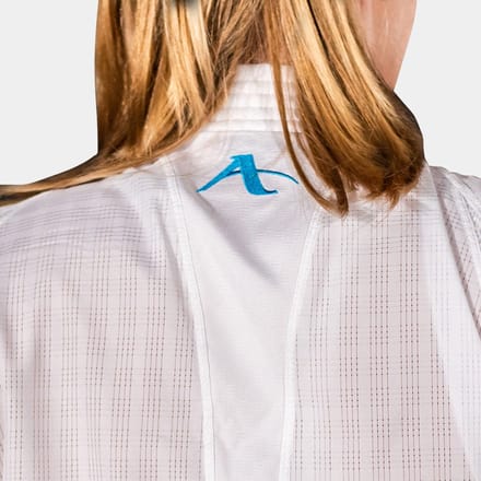 Arawaza kumite-karatepak Onyx Oxygen | Set | WKF-approved | Blauw / Rood (Maat: 195)