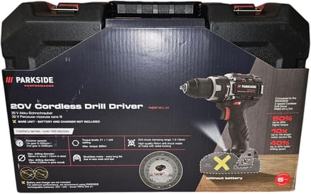 Accuboormachine - Schroefmachine - Klus Klussen - Borstelloze Motor - 20 Volt - Zwart