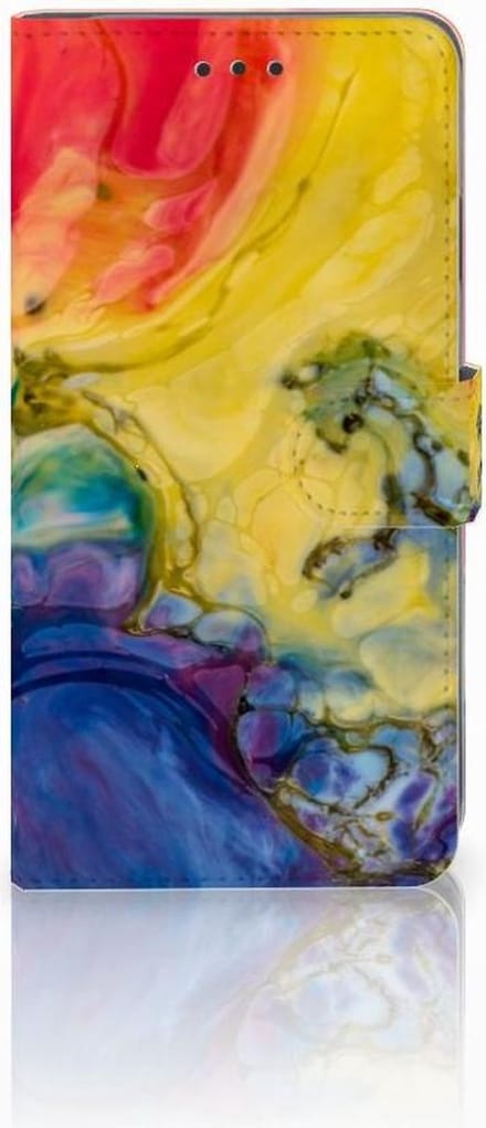 Hoesje Apple iPhone Xs Max Watercolor Dark