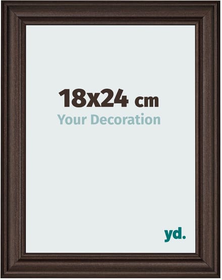 Your Decoration - Fotolijst 18x24 cm - MDF - Eiken Donker - Lazio