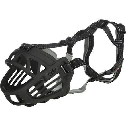 Rubberen muilkorf voor honden Trixie Muzzle Flex