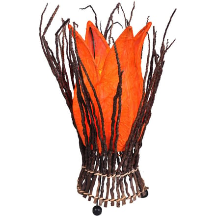 Woru Bloemen tafellamp Stella, oranje