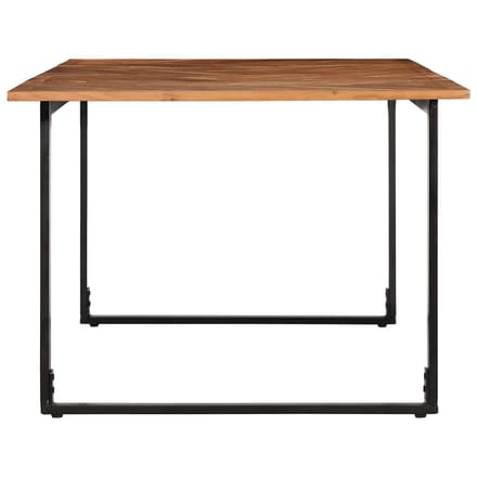 vidaXL - Eettafel - 200x100x75 - cm - massief - acaciahout