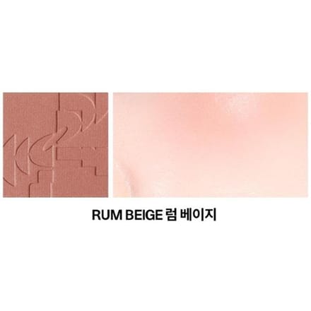 [TWEE SCHRAG STREEP VIER] All Over Face Blush 5.5g Rum Beige