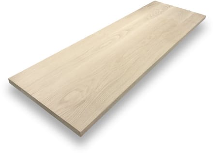 Eiken plank 280 x 60 cm 25 mm - Eiken plank - Eikenhouten plank - Kastplank - Meubelplaat - Timmerpaneel
