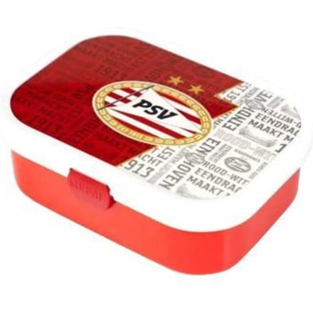 PSV Mepal Broodtrommel Tekst - PSV Lunchbox