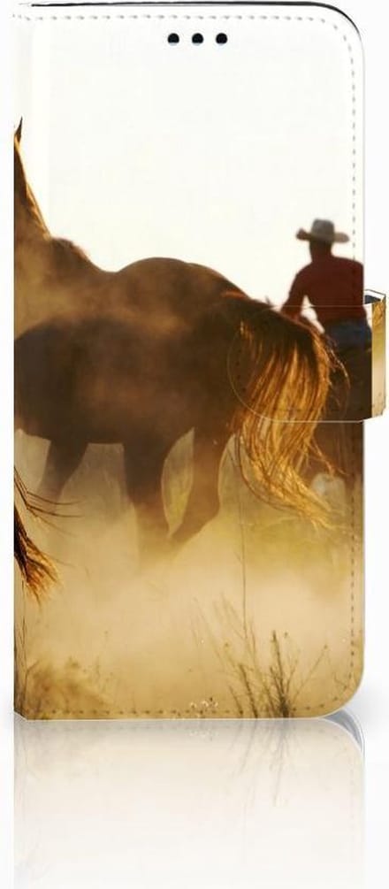 Samsung Galaxy S9 Plus Telefoonhoesje met Pasjes Design Cowboy