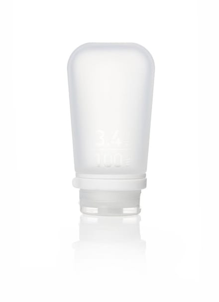 Human Gear - GoToob+ - reisflesje - flacon - lekvrij - lichtgewicht - Large - 100ML - Clear