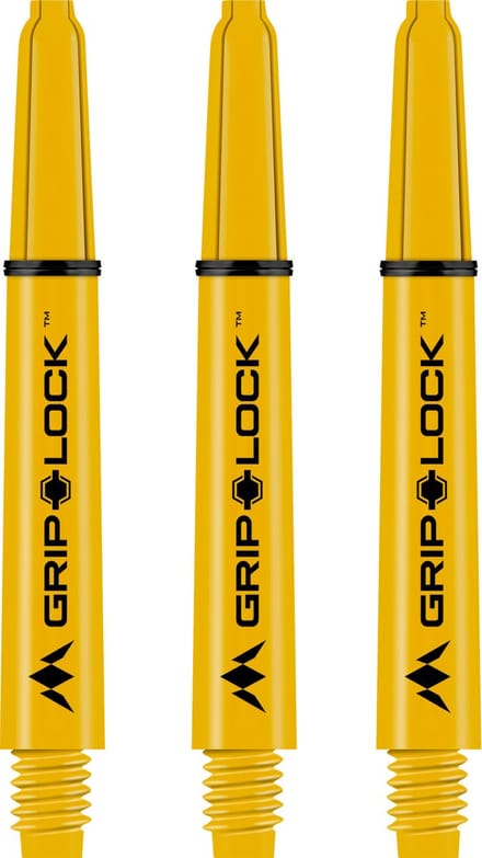 Mission Griplock Shaft Yellow - Dart Shafts Short