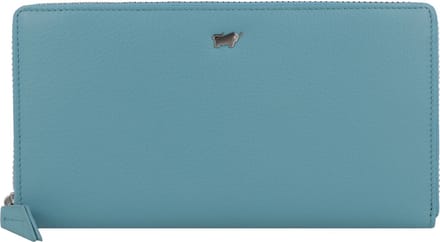 Braun Büffel Leren Portemonnee Joy Zip Wallet 18CS Turquoise