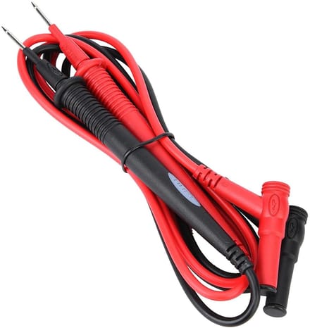 Multimeter Meetsnoer - Meetsonde Kabel - Elektrisch Testen - Universele Pasvorm - 900 mm Kabel - Zwart