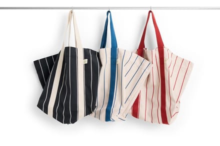 HAY Outdoormarkt Picknicktas - HAYMarketBluebeigestripe