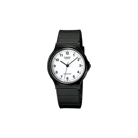 CASIO - MQ-24-7BLLGF - CASIO Collection - horloge - Unisex - Zwart - Kunststof Ã˜ 34 mm