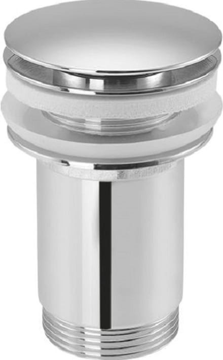 ASW Design waste 1 1/4", afsluitbaar Messing verchroomd