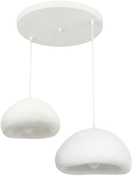Opviq LOVAL-30-40-T-LUNA - Kroonluchter - E27 - Verstelbaar - Wit