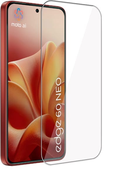 ChiGuard Screenprotector Geschikt voor Motorola Edge 60 Neo Screenprotector - Beschermglas - Curved - GuardCover