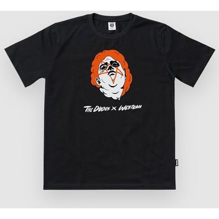 The Dudes Fat David T-Shirt zwart