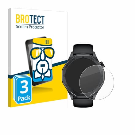 Screenprotector 3 Stuks voor Kardena Care Pro 4 Plus Klassisch Beschermglas transparant