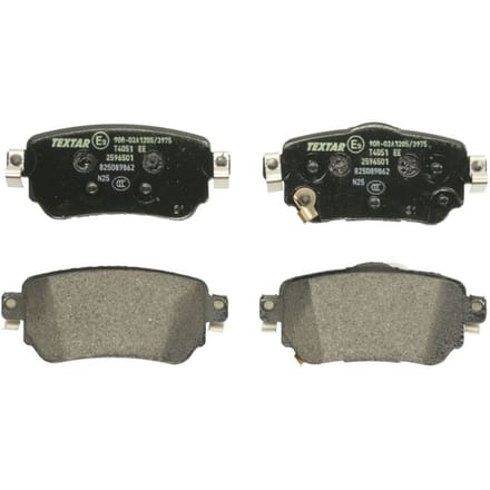 Remblokset TEXTAR 2596501, achter
