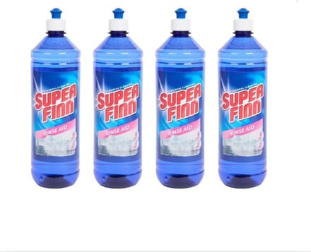Superfinn glansspoelmiddel 1 liter x4