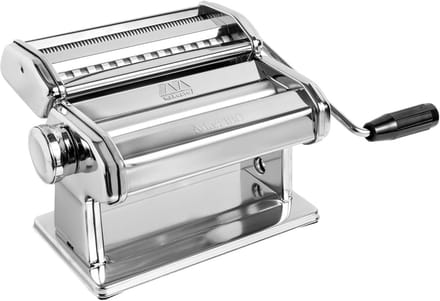 Handmatige Pastamachine - Deegmaker - Verse Pasta Maken - 10 Deegdiktes - 180 mm Breed - Zilver