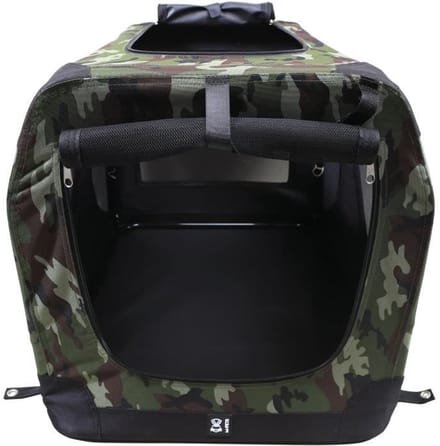 M-Pets Comfort Crate - L - Camo - 71 x 51 x 51 cm