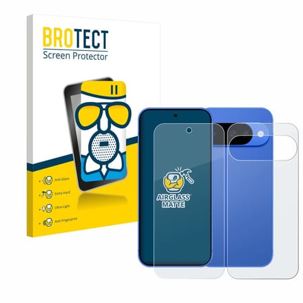 BROTECT - Screenprotector voor Google Pixel 10 (Voor+Achter) - Folie Beschermfolie Beschermglas matte