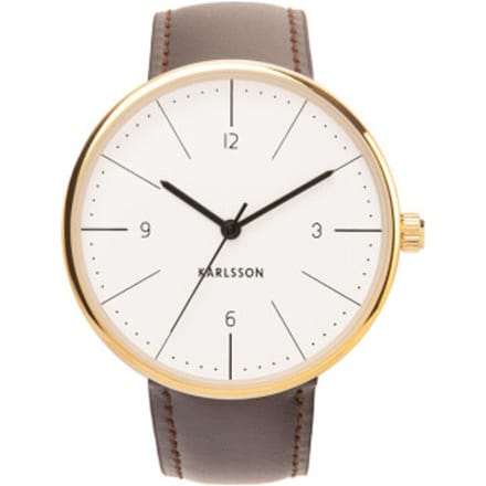Karlsson Horloge Normann - Wit - Ø4cm - Scandinavisch,Modern