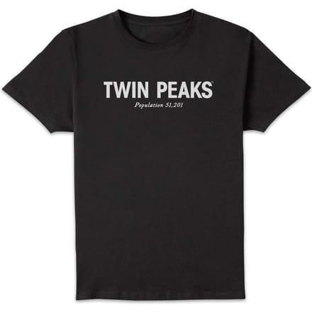 Twin Peaks Welcome Unisex T-Shirt - Black - XL