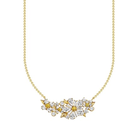 Thomas Sabo - KE2085-414-4-l45v - Ketting - Dames - Blooming Skies - 45cm