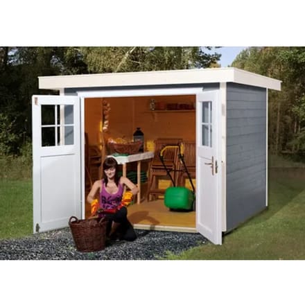 Weka Tuinhuis 227 - Grijs - 235x239cm