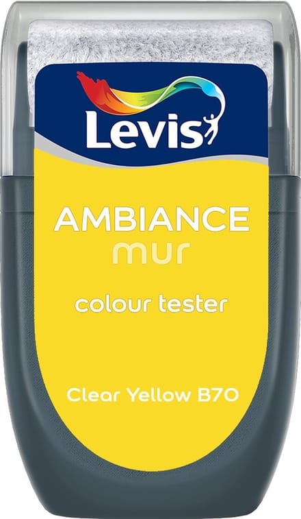 Levis - Muurverf Kleurtester Mat Mix - Clear Yellow B70 - Mengverf - 30 Ml