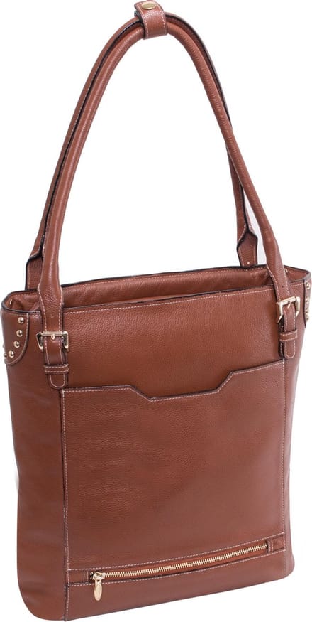 McKlein Laptop tas - Bruin - leder