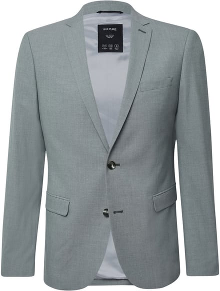 Regular fit colbert met viscose