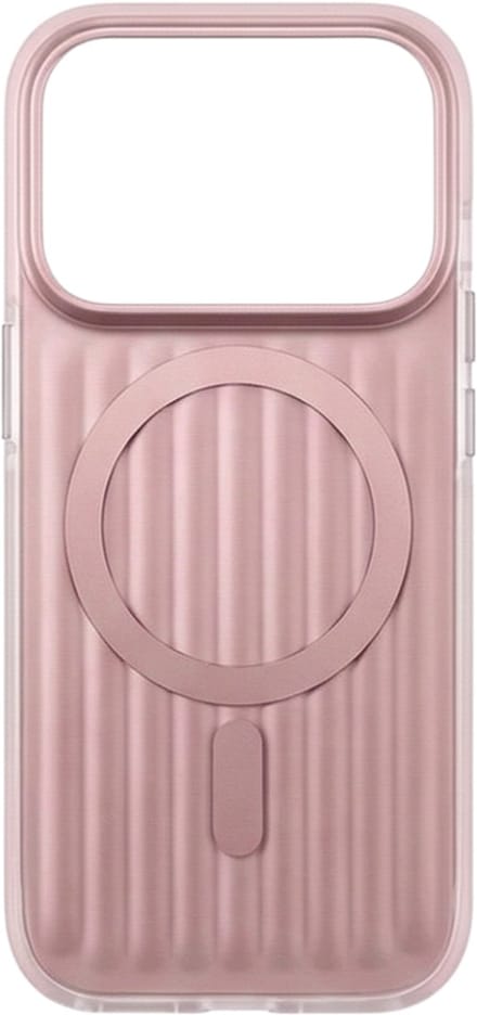 Mastersøn iPhone 17 Pro Max Hoesje met MagSafe - Roze - Geschikt voor MagSafe